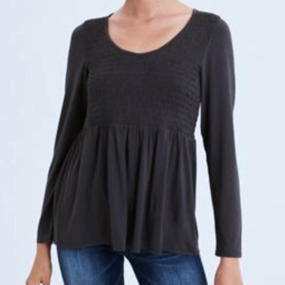 "SOLD" - AEO Grey Long Sleeved Top - Picture 1 of 5